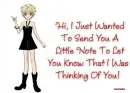 thinking of you