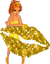 yellow color girl