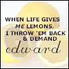We want Edward!