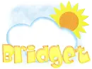 Bridget- sun and cloud