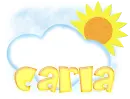 Carla- sun and cloud