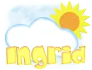 Ingrid- sun and cloud