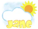 Jane- sun and cloud