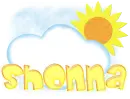 Shonna- sun and cloud
