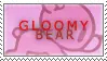 gloomy bear stamp