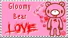gloomy bear stamp