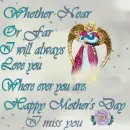 Missing mom on Mother's Day