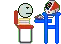 smiley face on computer