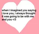 i love you 