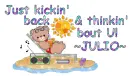 Kickin' back- Julio