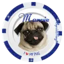 blue pug poker chip mannie