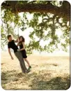 Kristen and Robert on the swing (: so cute 