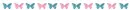 blue && pink butterfly divider ~