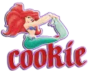 ariel - cookie