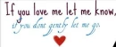 If You Love Me