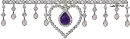 heart fringe divider