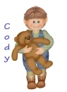 little boy with teddy bear
