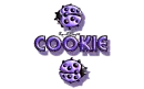 purple traveling ladybugs cookie