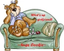 whats up girlfriend    cookie