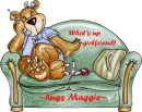 whats up girlfriend  maggie