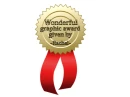 wonderful graphic award given by rachel