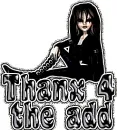THANX 4 THE ADD