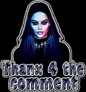 THANX 4 THE COMMENT