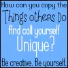 Being Unique