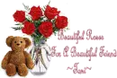 Roses for a Beautiful friend Toni