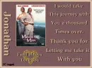 A special Thank you for Jonathan
