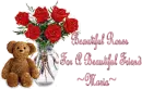 Roses for a Beautiful friend Maria