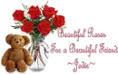 Roses for a Beautiful friend Jodie