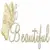 Beautiful Gold Butterfly