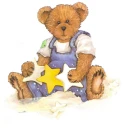 teddy bear on beach