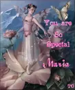 Fairy with a message for Maria