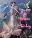 Fairy with a message for Shirley