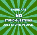 no stupid questions