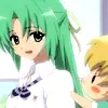 Satoko want a hug from Shion-Higurashi