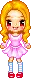 pink dress
