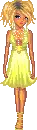 girl with yellow dress