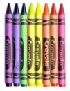 colorful crayons