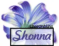 Blue Flower - Shonna