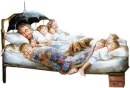 family sleeping