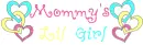 Mommy's Little Girl with Hearts