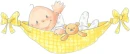 baby in hammock