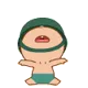 SWIMMING BABY SOLDIER