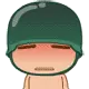 SCARED BABY SOLDIER