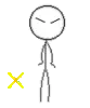 Dancing stickman