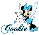 minnie mouse cookie
