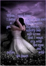 When I was born...